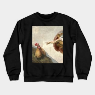 Creation of Chicken Crewneck Sweatshirt